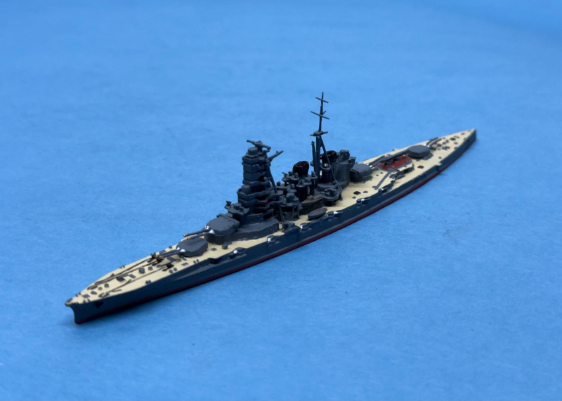 Battleship "Kongo" painted decks (1 p.) J 1939 Neptun N 1206S